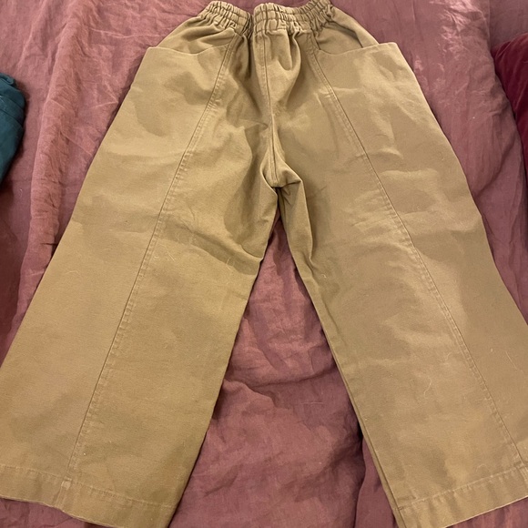 Size 2 / small Elizabeth Suzann Clyde culotte pants in clay brown